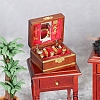 Wood Jewelry Box Miniature Ornaments PW-WG326D2-01-2