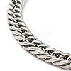 Non-Tarnish 201 Stainless Steel Cuban Link Chains Bracelet for Men Women BJEW-H550-03A-P-2