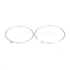 316L Surgical Stainless Steel Hoop Earring Findings STAS-G229-07P-07A-2