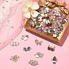 45Pcs 9 Styles Alloy Enamel Connector Charms ENAM-CJ0004-79-5