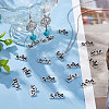 Rack Plating Tibetan Style Alloy Pendants FIND-SC0003-91-4