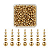 Mega Pet 400Pcs 5 Style 304 Stainless Steel Beads STAS-MP0001-10-12