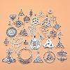 30Pcs Tibetan Style Alloy Pendants PW-WGCBDA4-01-1