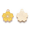 Alloy Enamel Pendants X-ENAM-S121-115L-3