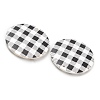 Schima Wood Double-faced Printed Pendants WD-CBAAE3D-01F-2