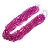 Baking Paint Transparent Glass Beads X1-DGLA-A035-T10mm-A03-2