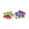 Alloy Enamel Pendants ENAM-G213-21LG-3