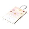 Rectangle with Sunflower Pattern Paper Gift Bags CARB-L012-01D-3