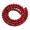 Drawbench Style Dyed Natural Freshwater Shell Beads Strands SHEL-T019-01E-3