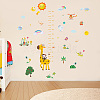 PVC Height Growth Chart Wall Sticker DIY-WH0232-017-4