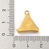 304 Stainless Steel Pendants STAS-C082-06G-3