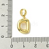 Rack Plating Brass with ABS Plastic Pearl European Dangle Charms KK-G501-02D-G-3