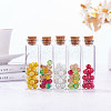 BENECREAT Glass Jar Glass Bottles Bead Containers CON-BC0004-72-6