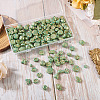 92Pcs Opaque Acrylic Beads OACR-TA0003-77-5