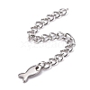 Tarnish Resistant 304 Stainless Steel Chain Extender STAS-F268-52P-1