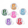 Transparent Clear Acrylic Beads MACR-N008-56P-2