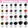 24 Styles Craft Plastic Doll Eye & Noses Kits DOLL-YW0001-02-2