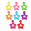 Opaque Acrylic Pendants X-MACR-N013-061-1