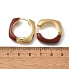 Alloy & 925 Sterling Silver Hoop Earrings EJEW-Q013-03G-3