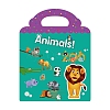 Plastic Reusable Stickers Book for Kids STIC-P013-1