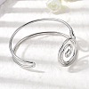 304 Stainless Steel Cuff Bangles for Women BJEW-Z150-02P-02-2