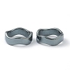 Non-magnetic Synthetic Hematite Finger Rings RJEW-J072-03B-1