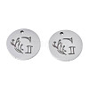 Non-Tarnish 304 Stainless Steel Charms STAS-T059-26P-G-2