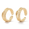 Brass Cuff Rings RJEW-H131-03G-1