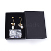 Natural Keshi Pearl Dangle Earrings EJEW-JE04160-3