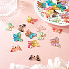 Spritewelry 48Pcs 8 Styles Translucent Resin Pendants FIND-SW0001-27-5