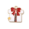 Christmas Alloy Enamel Pendants FIND-H055-17F-G01-1