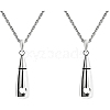 Non-Tarnish 316 Surgical Stainless Steel Pendant Necklaces PW-WG74635-01-2