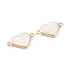 Brass Enamel Links LS-KK-F814-24G-1