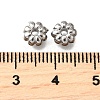 304 Stainless Steel Corrugated Beads STAS-V009-12B-P-2