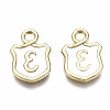 Alloy Enamel Charms ENAM-T012-03E-RS-2