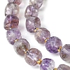 Natural Amethyst Beads Strands G-Q010-A06-01-4