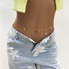 Alloy Twisted Chain Tassel Belly Chains WG10755-17-1