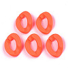 Opaque Spray Painted Acrylic Linking Rings LS-X-OACR-R249-03C-3