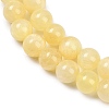 Natural Golden Silk Jade Beads Strands G-Z112-A01-12mm-4