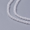 Natural White Jade Beads Strands G-F596-46E-2mm-3