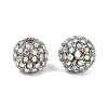 Alloy Rhinestone Beads RB-A034-10mm-A28P-3