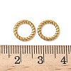 304 Stainless Steel Twisted Ring Linking Rings STAS-L300-005C-G-2