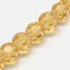 Eco-Friendly Glass Round Beads Strands EGLA-J042-8mm-M02-4