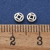 S925 Sterling Silver Beads STER-D300-24S-06-3