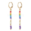 Glass Seed Beads Earring Sets for Women EJEW-JE05060-6