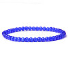 4mm Round Cat Eye Beads Bracelet for Men LS-KG3069-22-1