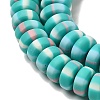 Polymer Clay Beads Strands CLAY-H006-02G-3