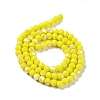 Opaque Glass Beads Strands EGLA-A035-P4mm-L04-2