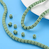 Handmade Polymer Clay Bead Strands CLAY-ZX006-01-103-7