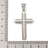 304 Stainless Steel Pendants STAS-D110-19AS-3